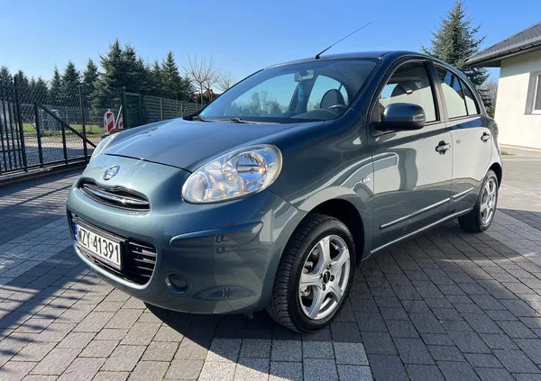 samochody osobowe Nissan Micra cena 17600 przebieg: 173000, rok produkcji 2011 z Żyrardów